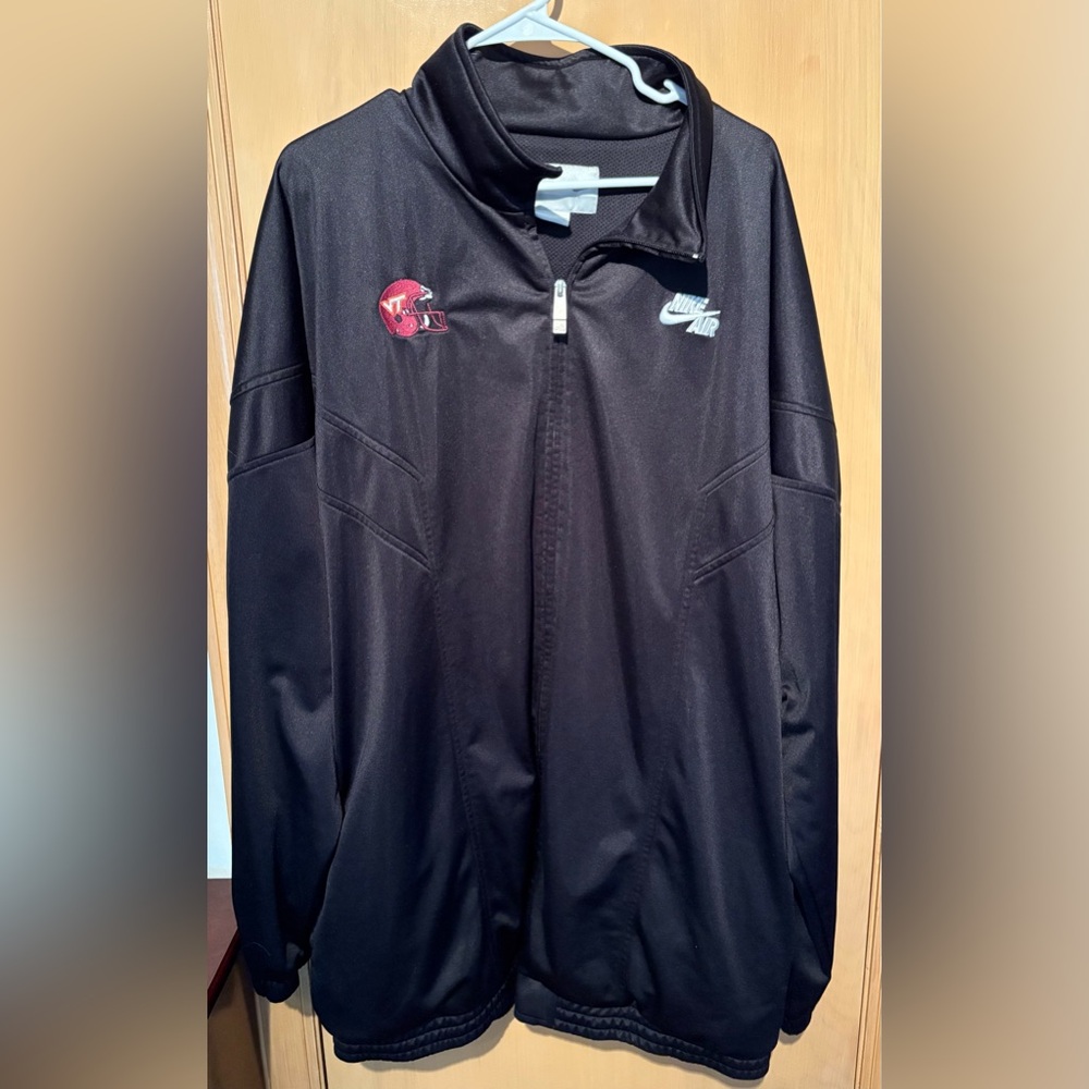 Nike Air VT Virginia Tech Football Zip Up Jacket Men’s Size 3XL EUC